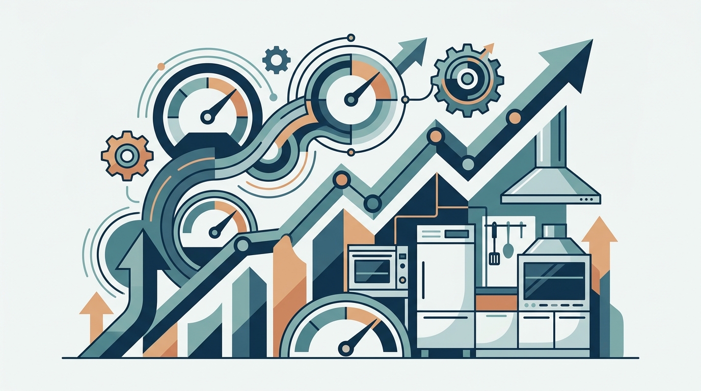 Illustration for $40.3B–$40.73B: The Equipment Market Now: Commercial Kitchen Equipment Market Valuation Hits $40.3B in 2026